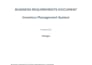 create professional business requirements